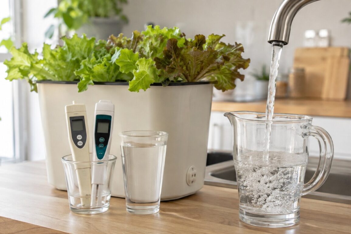 ¿Sirve el agua del grifo para hidroponía? Cómo comprobarla