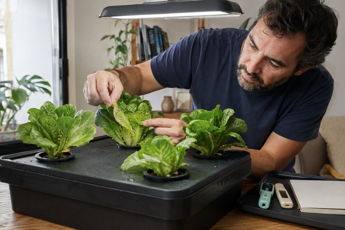 Carencias nutricionales en hidroponía: guía visual por síntomas