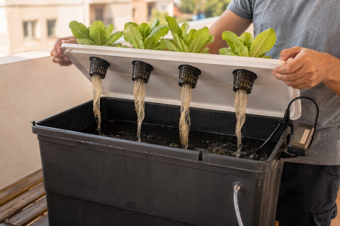 Temperatura del agua en hidroponía: valores y soluciones